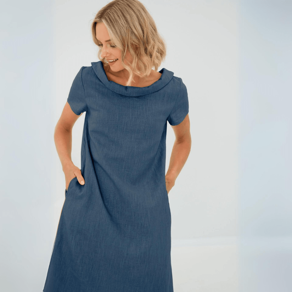Tiffany | Sommerkleid Damen Leinen