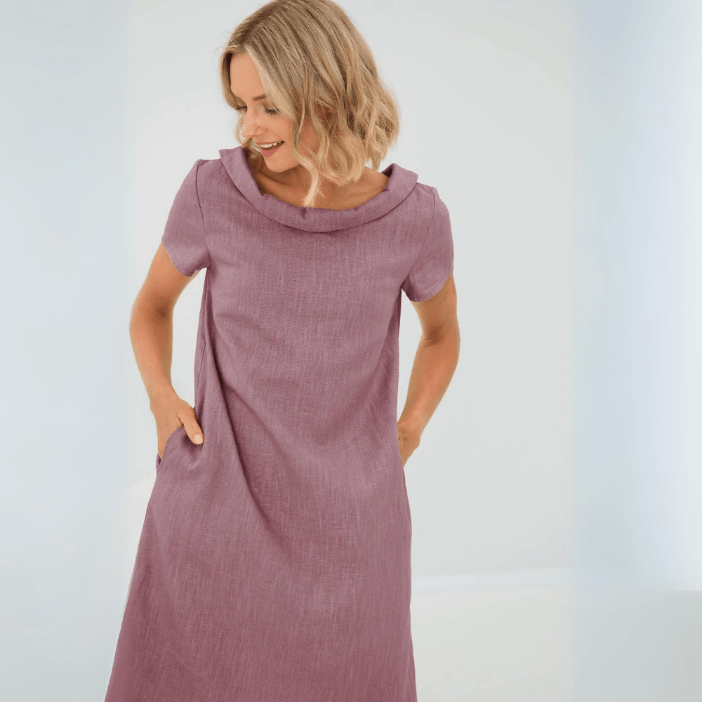 Tiffany | Sommerkleid Damen Leinen