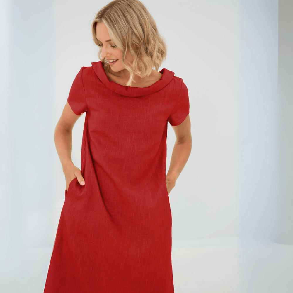 Tiffany | Sommerkleid Damen Leinen