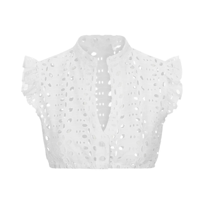 Rivelle | Damen Kurzarm Dirndl Bluse | Oktoberfest 2025