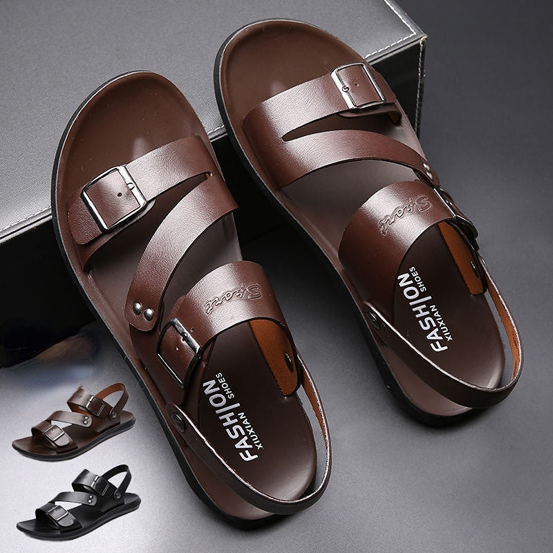 Floris | Premium Comfort Herren Sandalen mit Schnalle