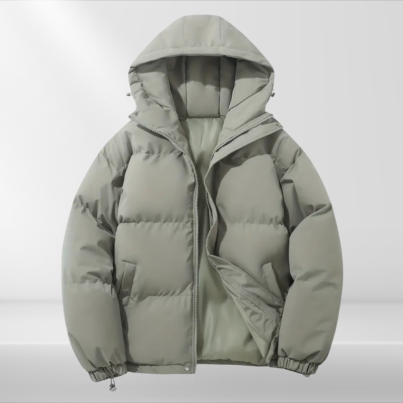 Stuttgart | Wattierte Herren-Pufferjacke mit Kapuze
