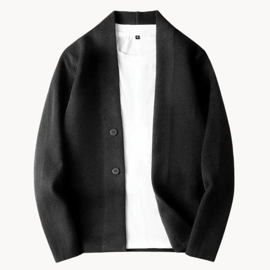 Herren Cardigan | Minimalistischer Strickjacke