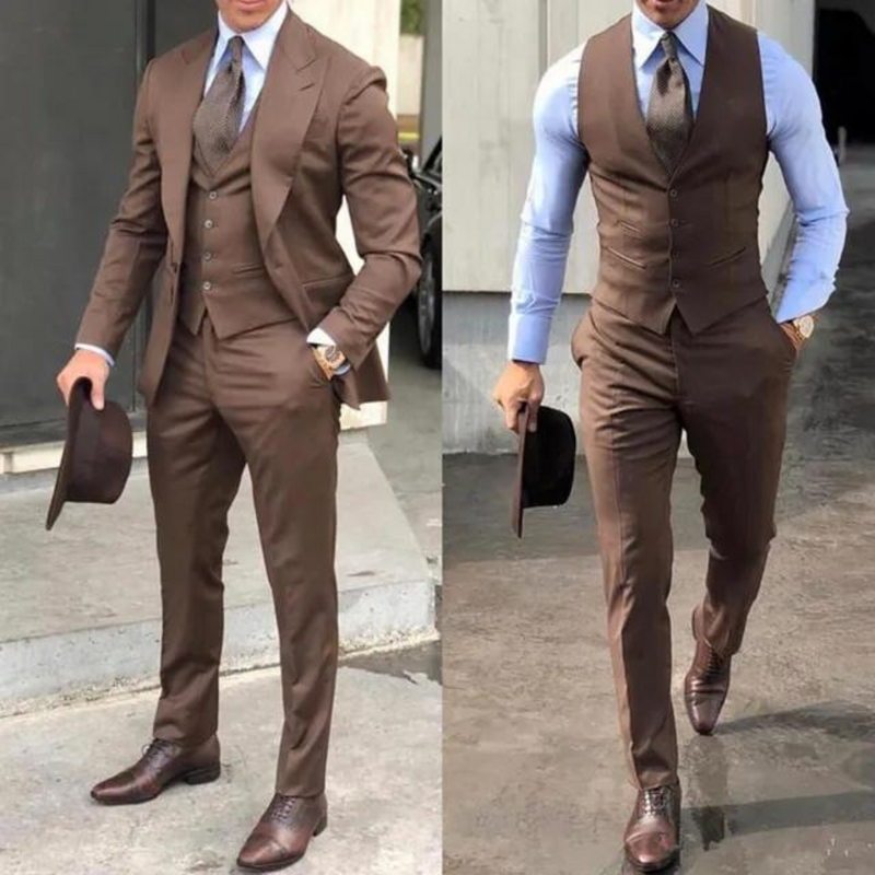 Tristan | | Herren Formal Anzug Slim Fit | 3-Teiliger