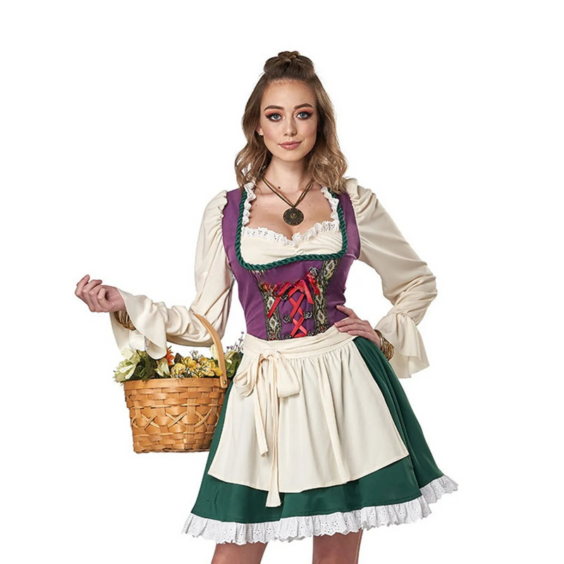Jora | Damen Langarm Oktoberfest Kleid | 2025