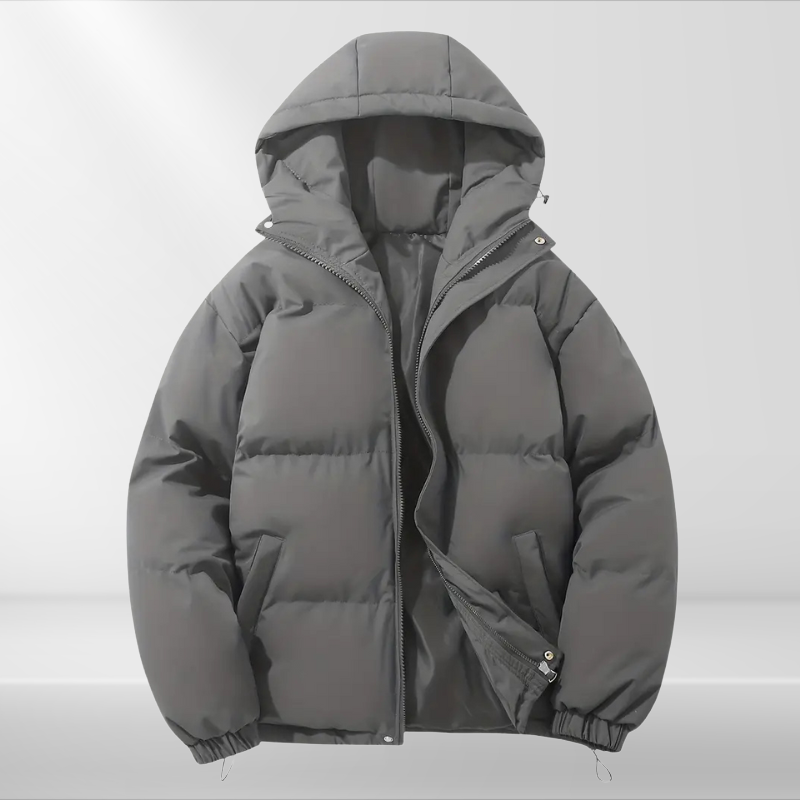 Stuttgart | Wattierte Herren-Pufferjacke mit Kapuze
