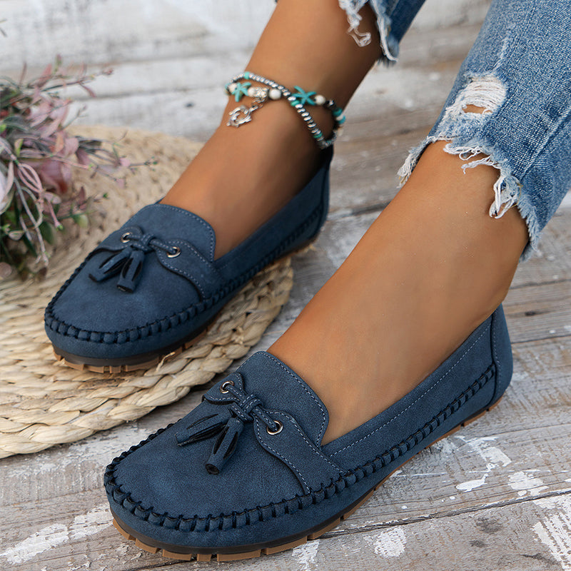 Didi | Klassische Loafer Damen mit Quastendetail