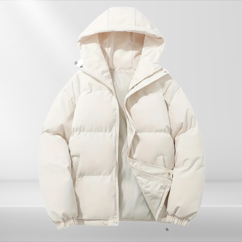 Stuttgart | Wattierte Herren-Pufferjacke mit Kapuze