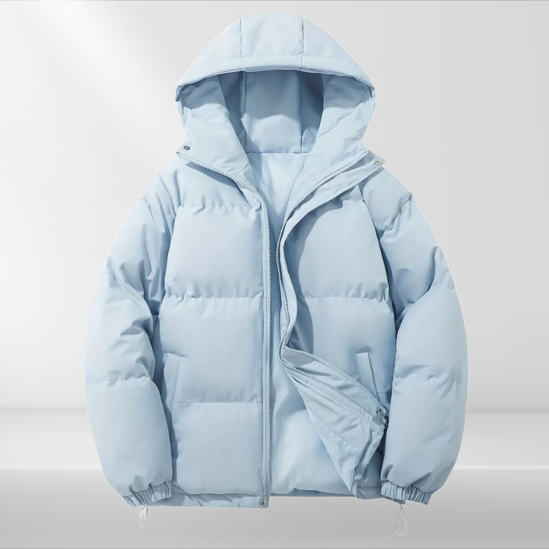 Stuttgart | Wattierte Herren-Pufferjacke mit Kapuze