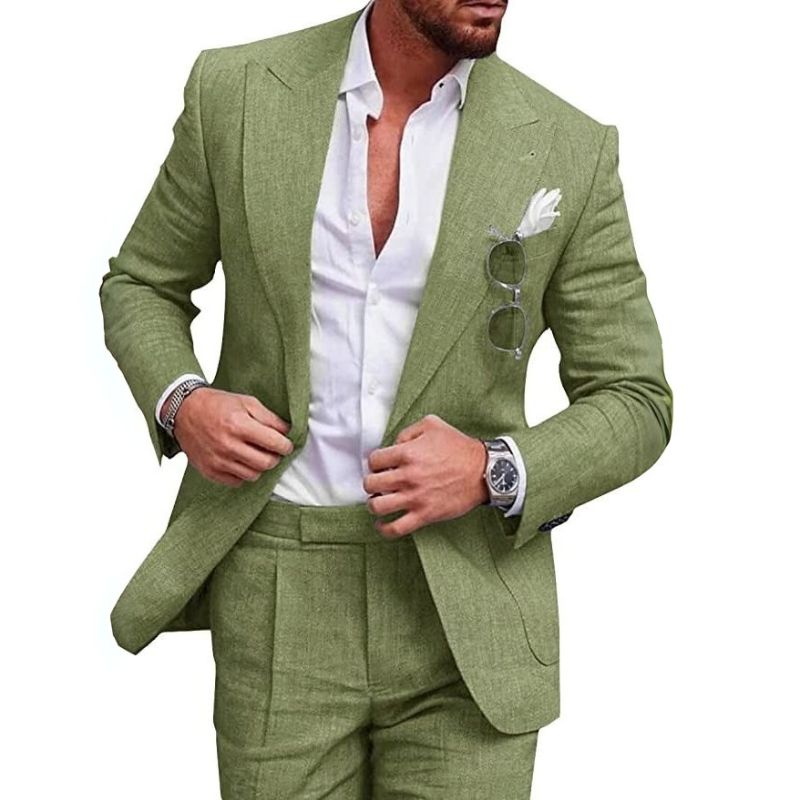 Lucien | Herren Leinen Anzug | Sommer