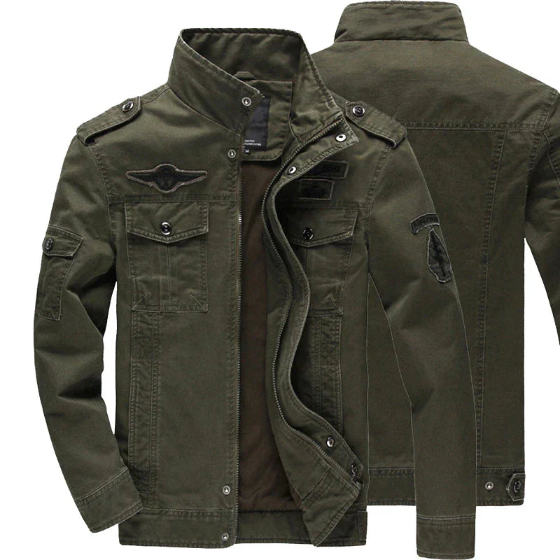 Herren Übergangsjacke | Fieldjacke Grün