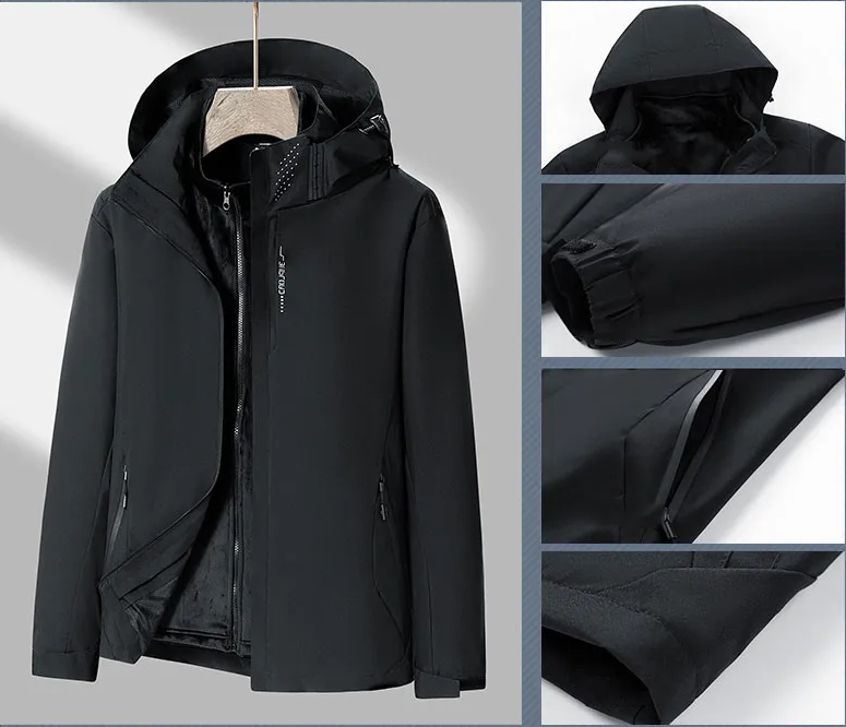 Alenia | Schwere 3-in-1 Windbreaker-Jacke-Becker Boutique