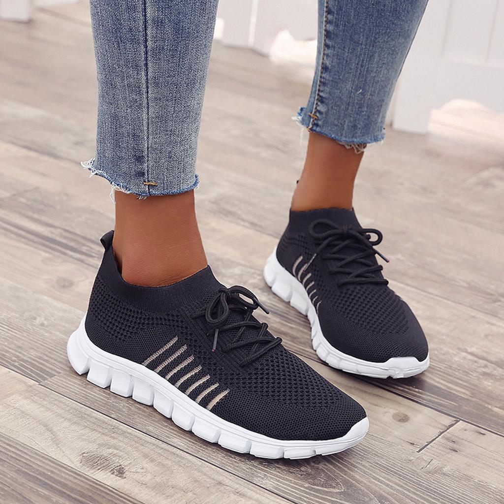 Amy | Ergonomische & Atmungsaktive Freizeit Orthopädische Schuhe-Schwarz-35-Becker Boutique