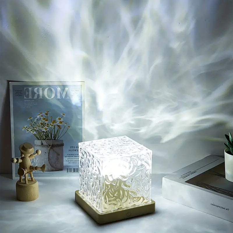 AuroGlow | Nordlichtlampe für eine beruhigende Atmosphäre-11 x 11 Cm-Becker Boutique