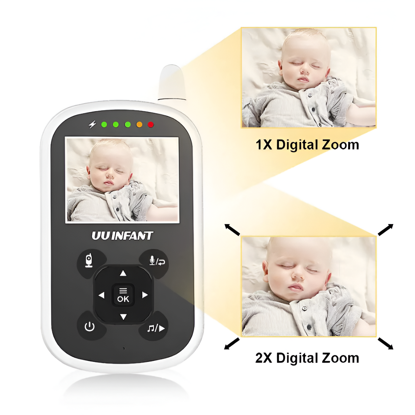 BabyWatch360 | Sicheres Kabelloses Babyphone mit kamera-Becker Boutique