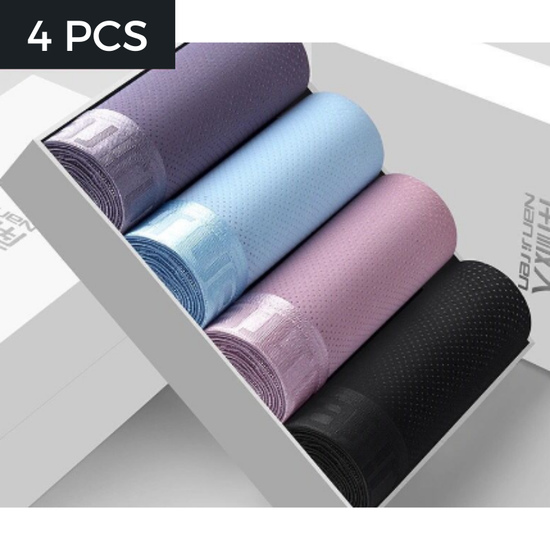 Bamboo Silk | Atmungsaktive Mesh-Boxershorts für Männer 4 pack-4 Pack B-L-Becker Boutique