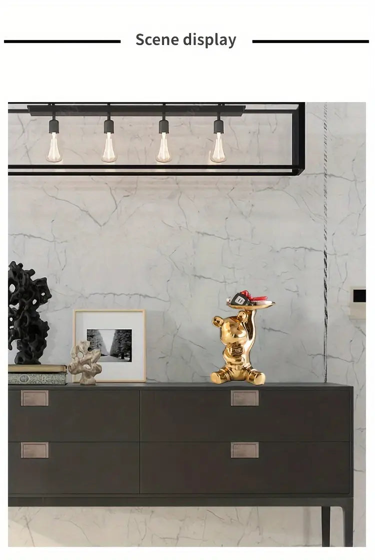 BearTray | Künstlerisches Design Aufbewahrung Ornament für das Haus-Becker Boutique