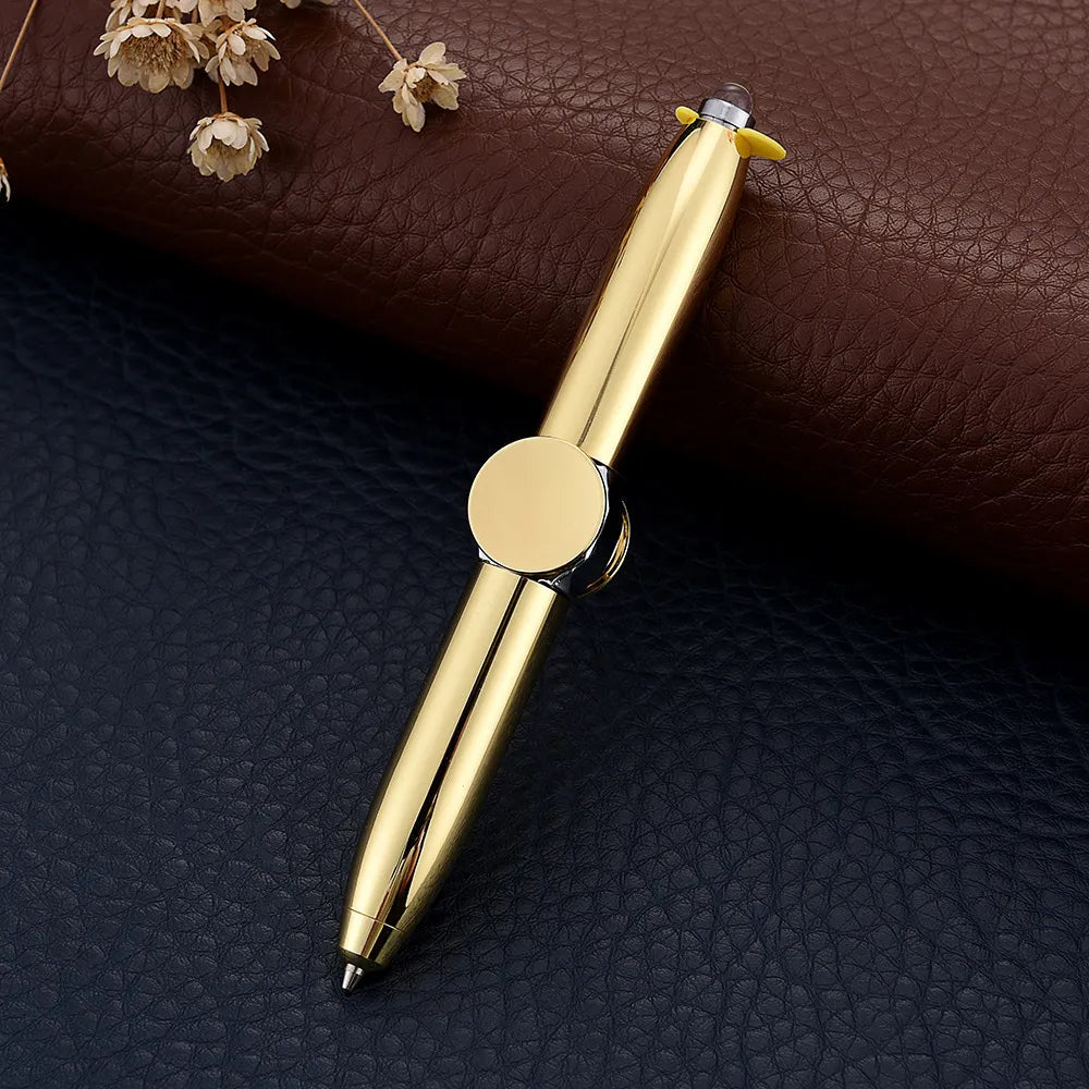 CalmPen | Fidget LED-Stift-Gold-Becker Boutique