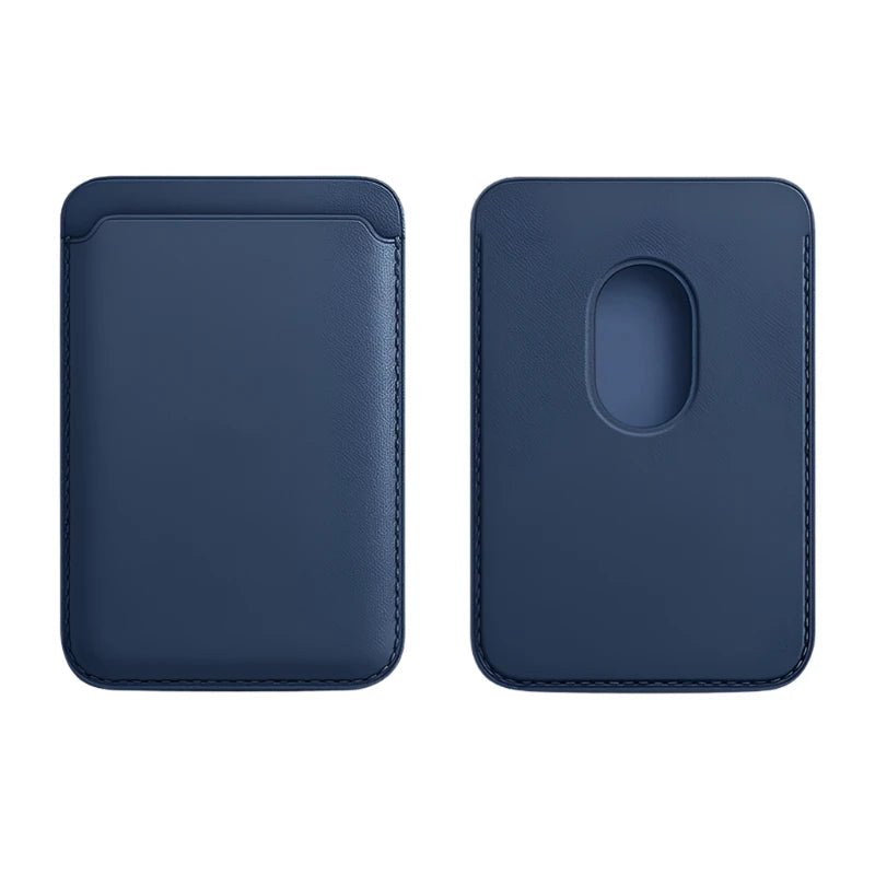 Cardsafe | Slim Leather Wallet für optimalen Kartenschutz mit Magsafe-Marine-Becker Boutique