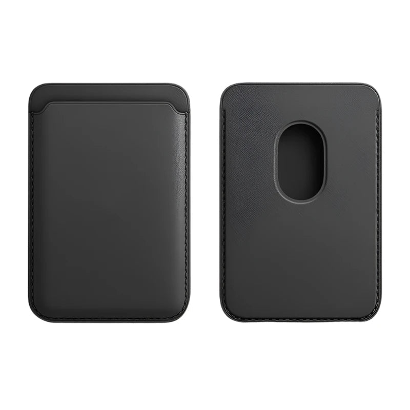 Cardsafe | Slim Leather Wallet für optimalen Kartenschutz mit Magsafe-Schwarz-Becker Boutique