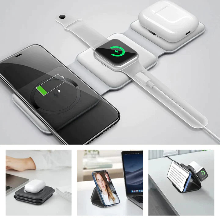 ChargeX pro | 3 in 1 Smart Ladestation ohne Kabel-Becker Boutique