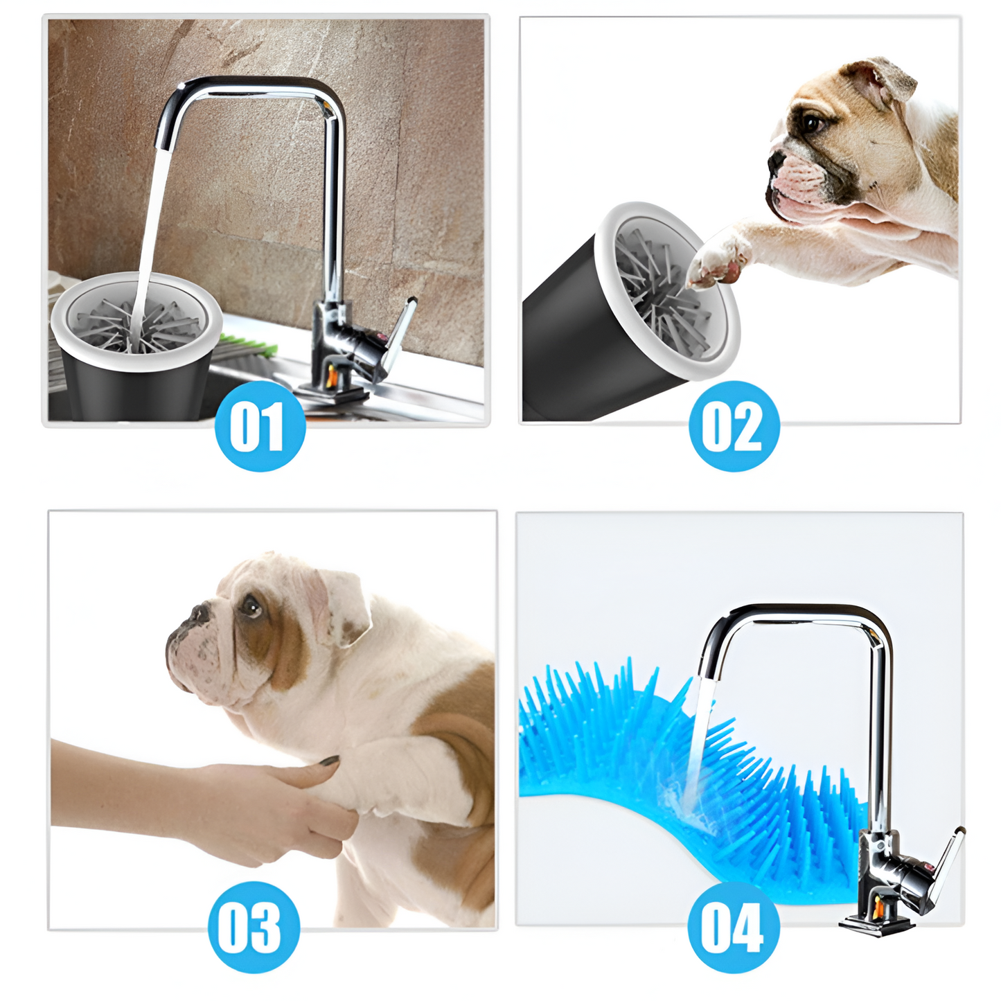 Clean Paws | Automatisch aufladbarer Hundepfotenreiniger-Becker Boutique