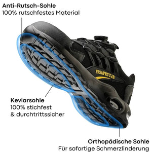 Damon | Wasserdichter Sicherheitssneaker mit Kevlar-Sohle-Becker Boutique
