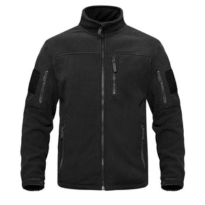 Elias - Taktische Fleece-Jacke-Schwarz-S-Becker Boutique