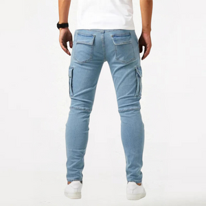 Elwin | Cargohose in Muscle fit - Stretchhose-Becker Boutique