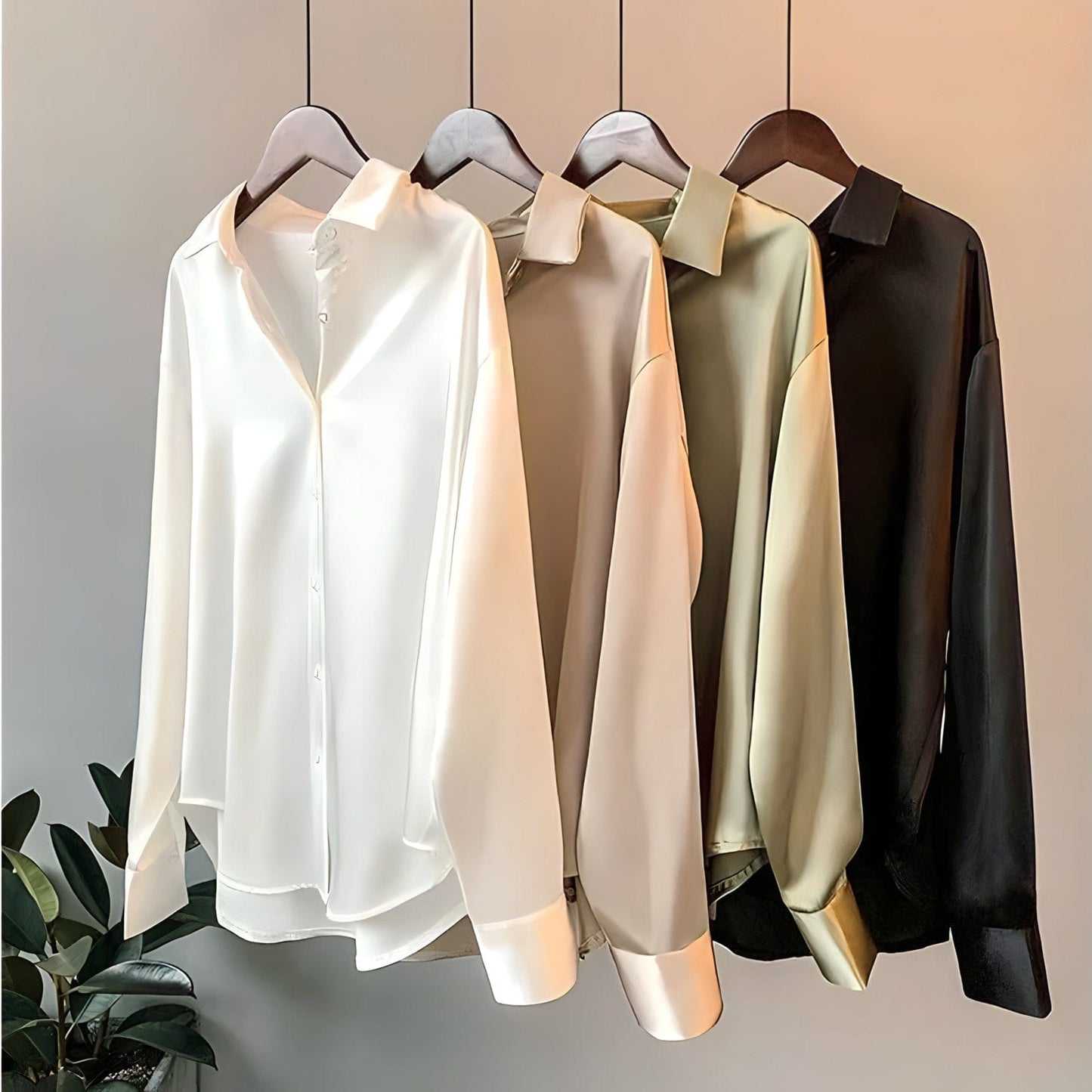 Amine | Elegante Damen Blusen mit Seidig weiches Gefühl - Sommer