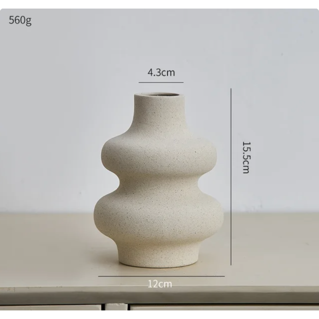 Flora | Keramische Vase für Wohnkultur-Becker Boutique