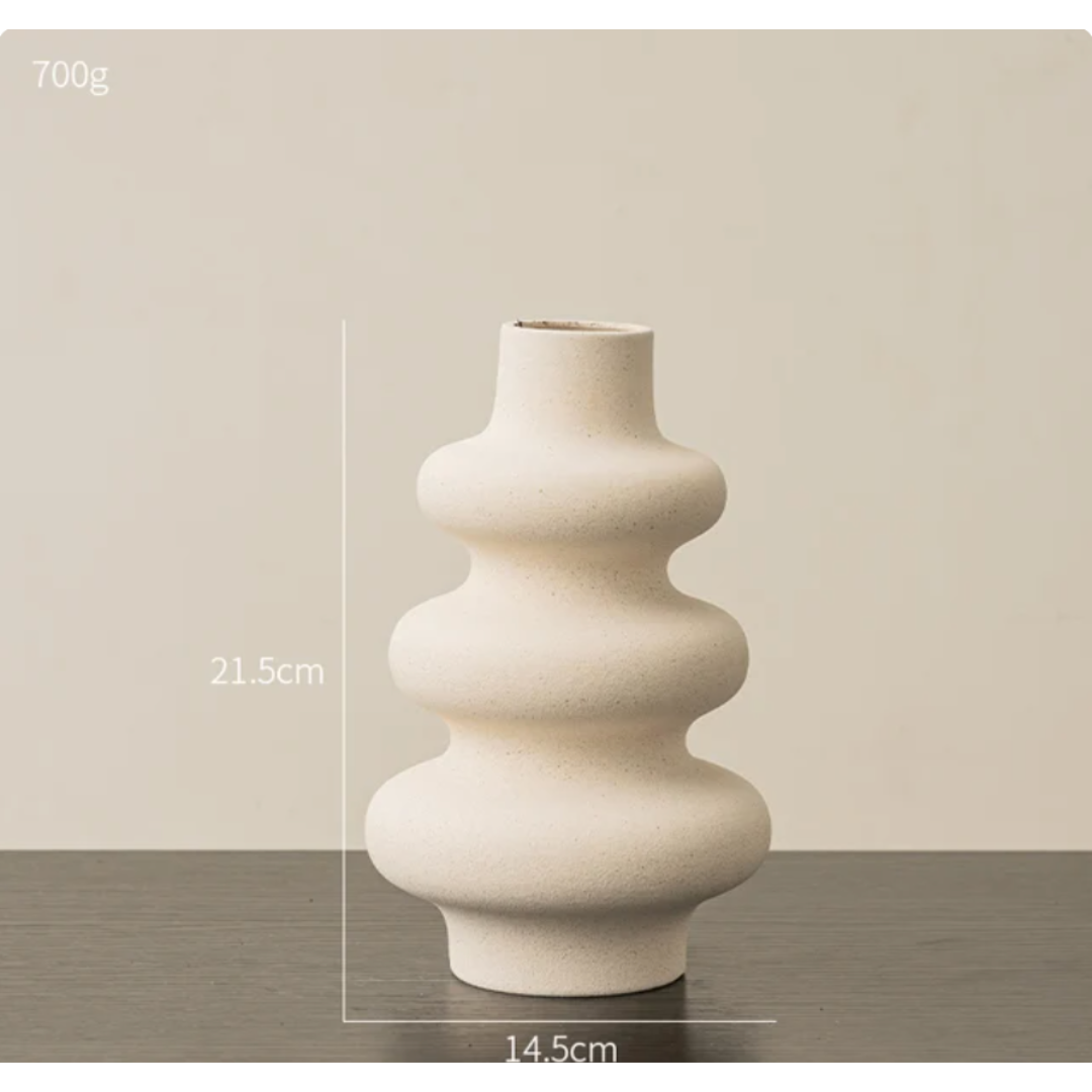 Flora | Keramische Vase für Wohnkultur-Becker Boutique
