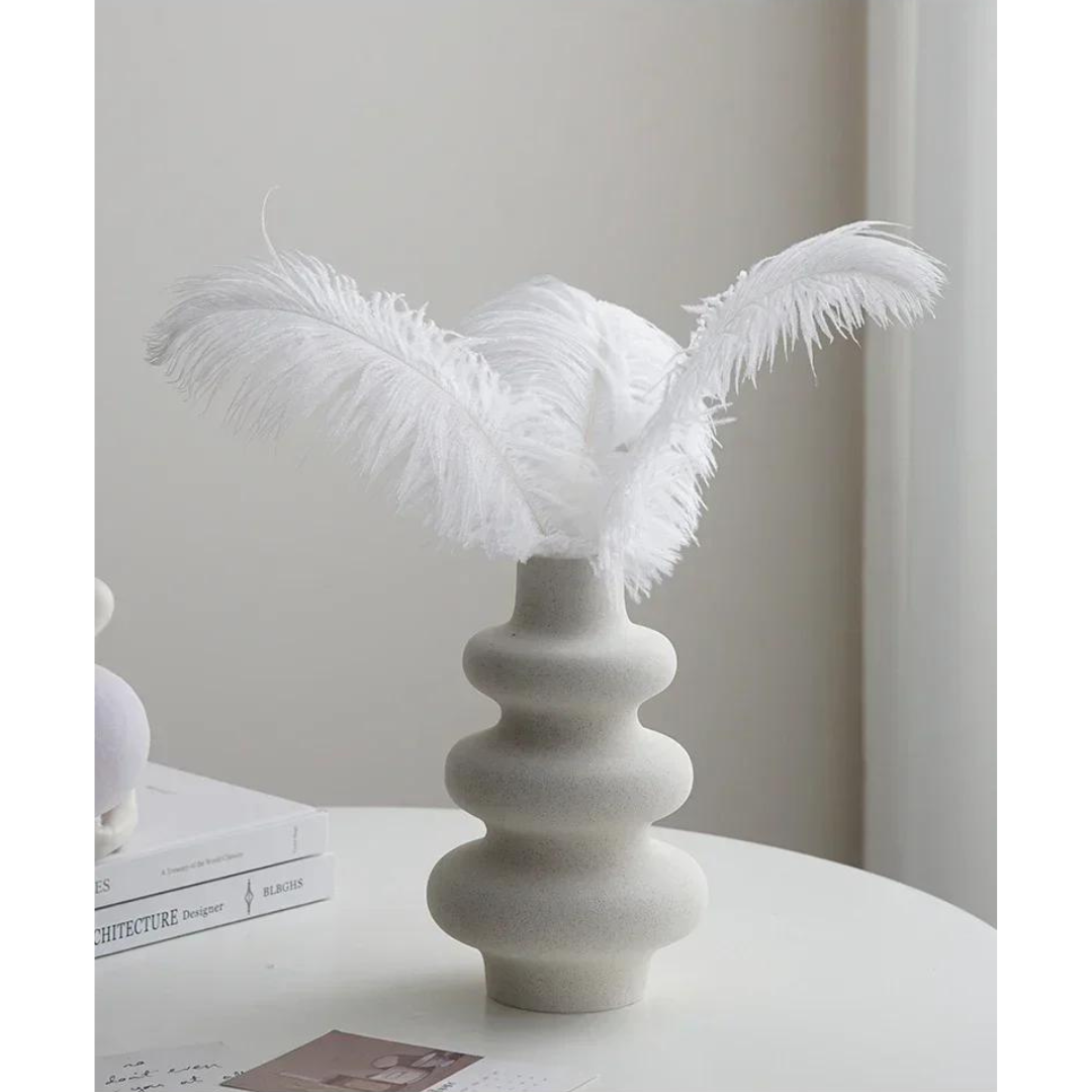Flora | Keramische Vase für Wohnkultur-Drie lagen-Becker Boutique
