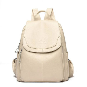 Flora | rucksack mit viel Platz und Diebstahlschutz-Beige-Becker Boutique