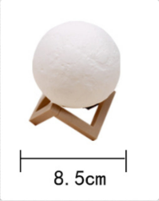 GoodNight | Moon Nachtlampe-Batteriebetriebenes warmes Licht-8.5cm-Becker Boutique