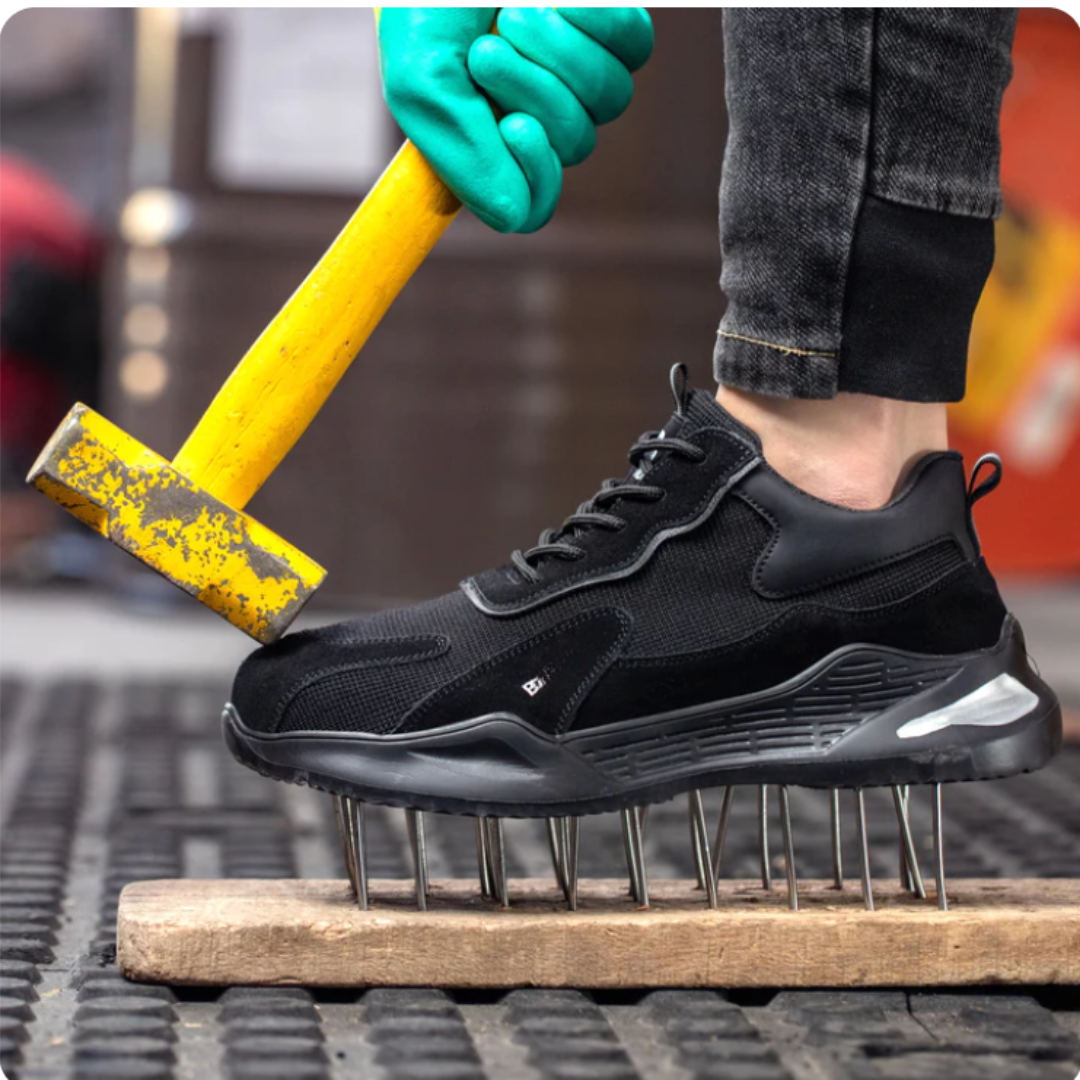 Guardian | Schöne Sicherheitsschuhe Sneaker mit Anti-Rutsch-Sohle-Becker Boutique