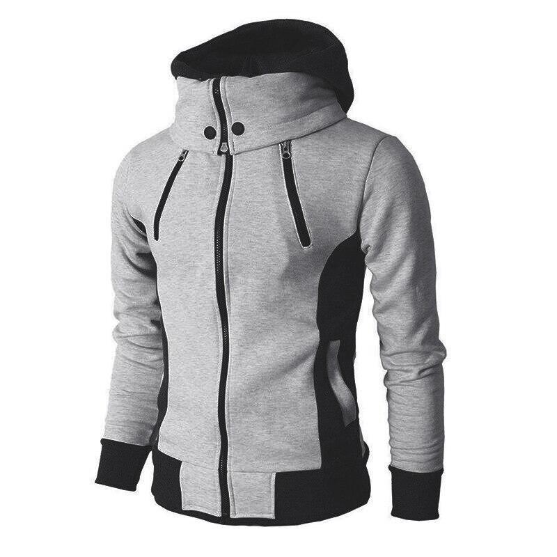 Thibaut | Fleecejacke Herren mit Kapuze und Stehkragen