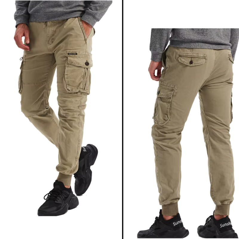 Laurent | Cargo Hose mit mehreren Taschen