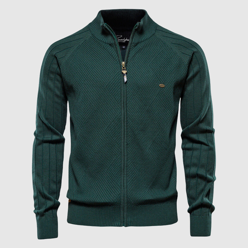 Bram | Pullover mit Reißverschluss aus Strick