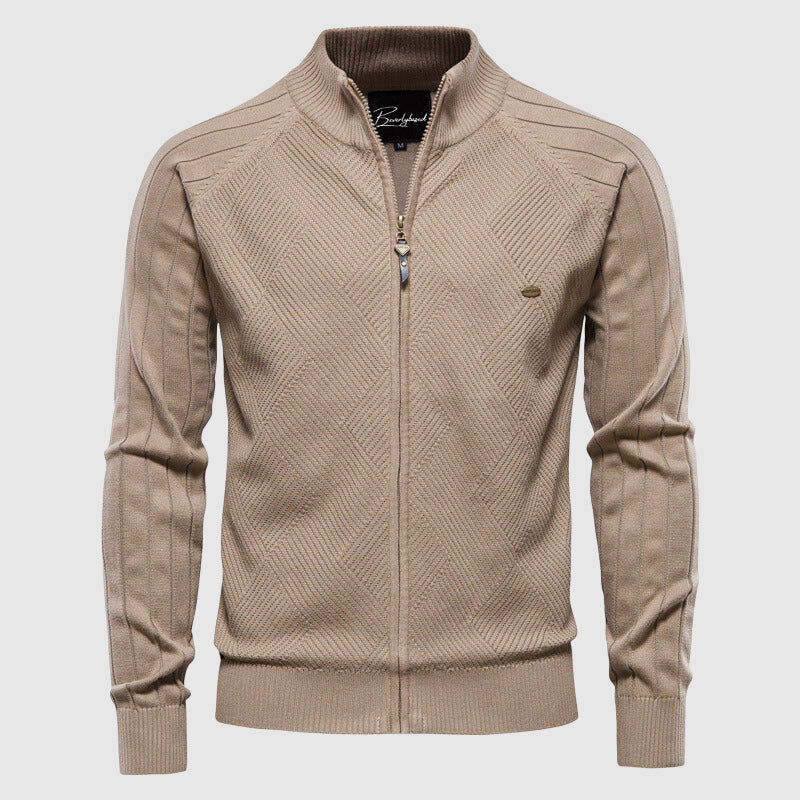 Bram | Pullover mit Reißverschluss aus Strick