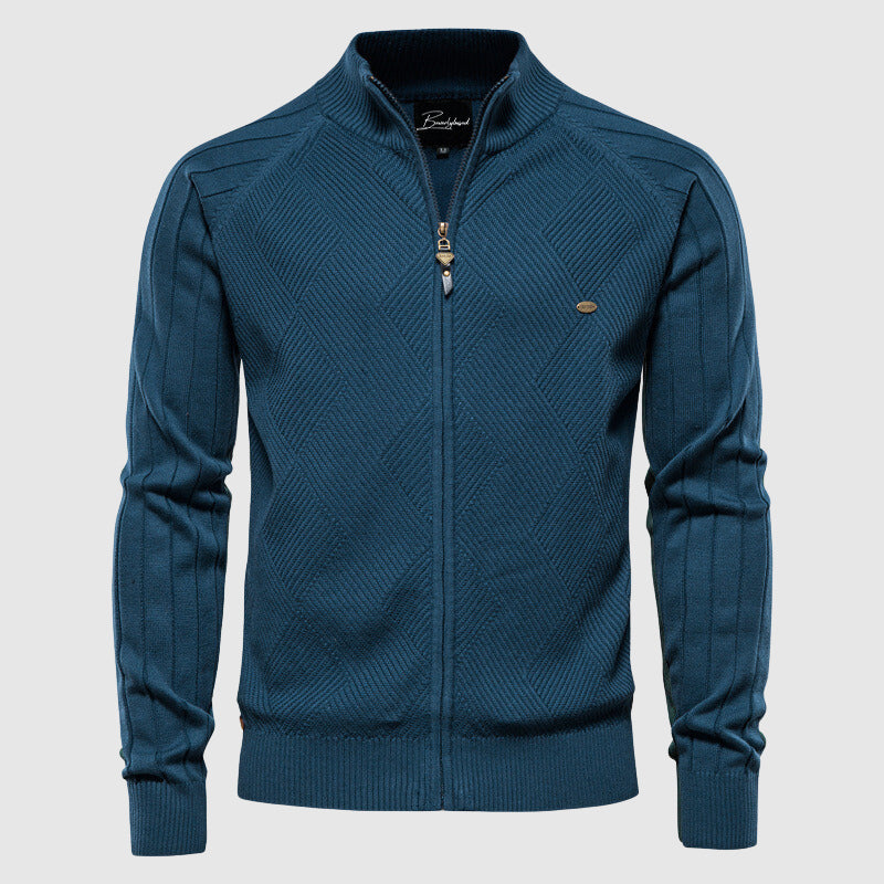 Bram | Pullover mit Reißverschluss aus Strick