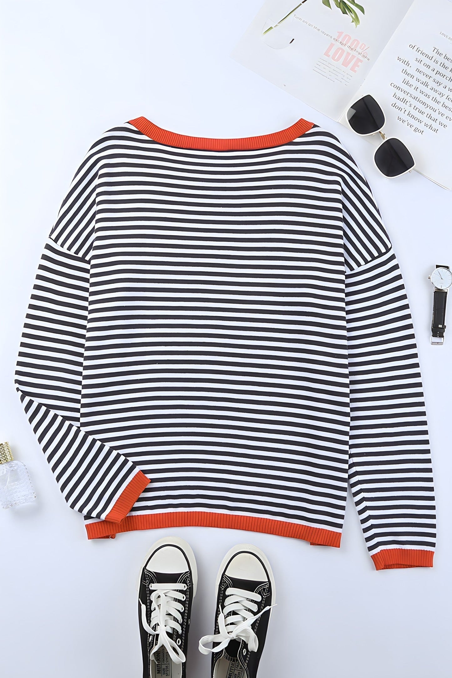 Jollie | Gestreifter Pullover-Becker Boutique