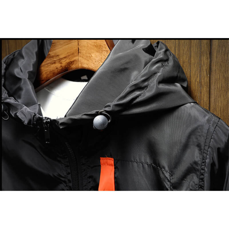 Jordan | Windbreaker-Jacke mit halbem Reißverschluss-Becker Boutique