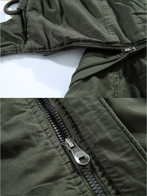 Kiano | Urbane Militärjacke mit Kapuze-Becker Boutique