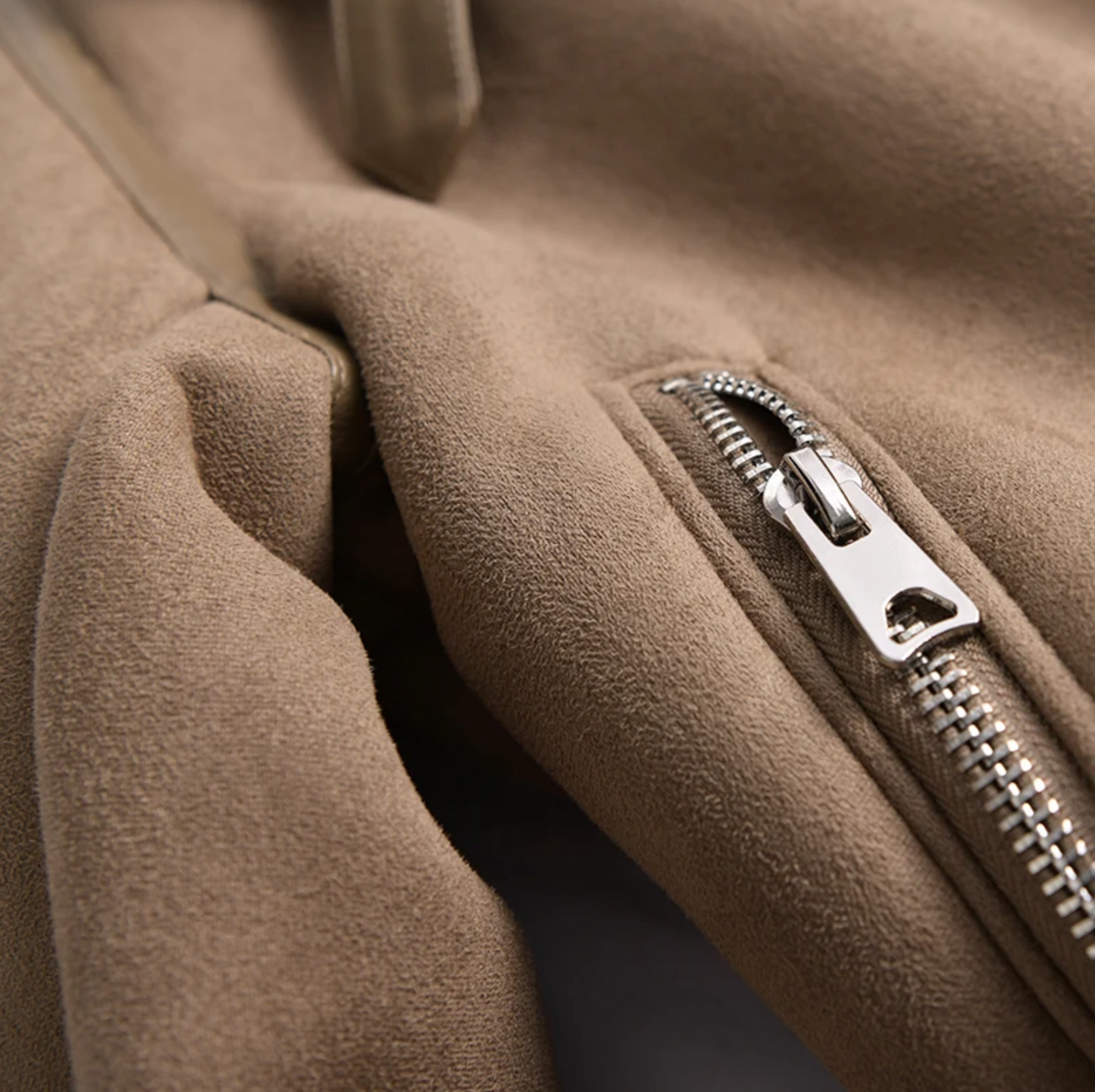 Madeleine | Sherpa-Fleece Leder-Bomberjacke-Becker Boutique