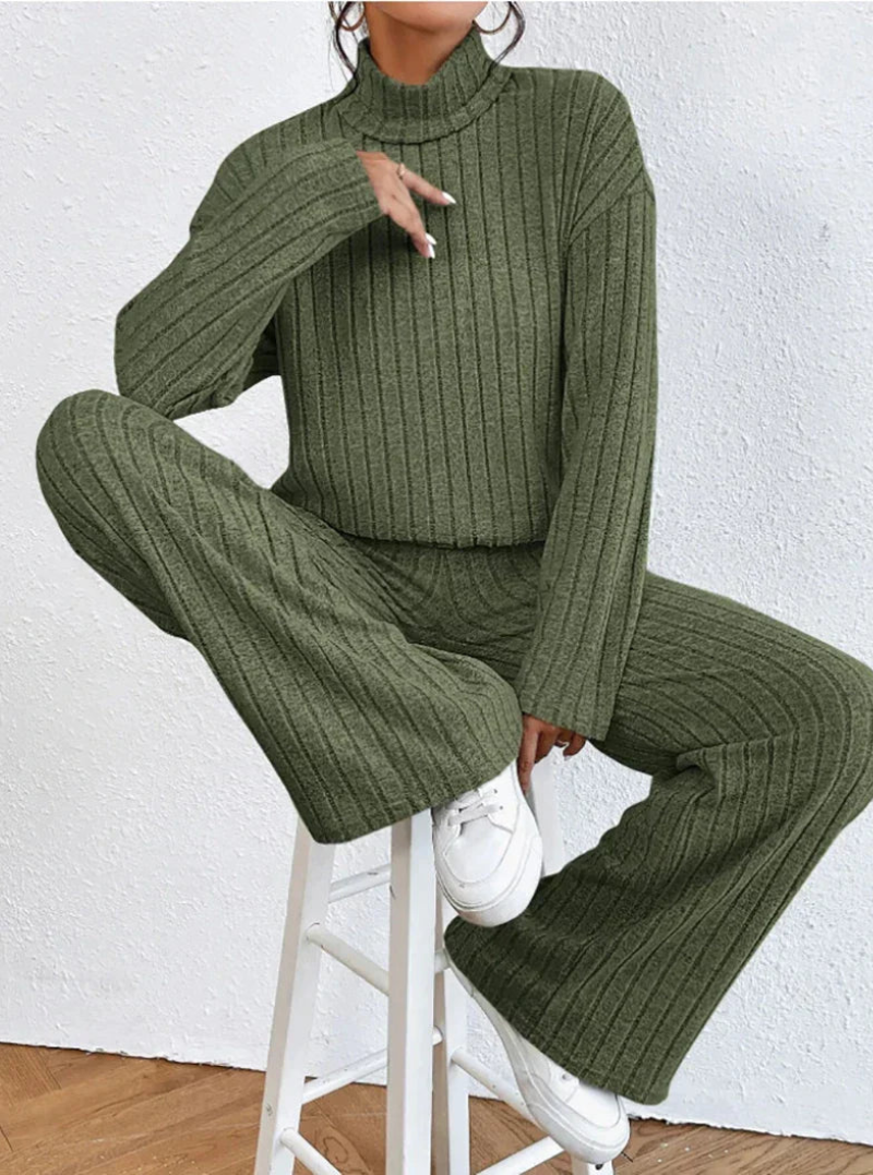 Maureen | Lounge-Set aus Rippstrick-Becker Boutique