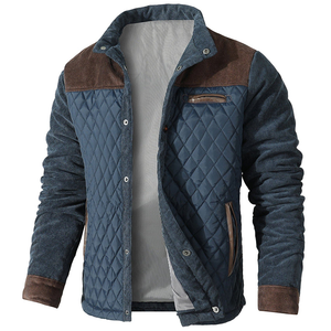Nelson | Blue Horse Jacke für Männer-Blau Braun-S-Becker Boutique