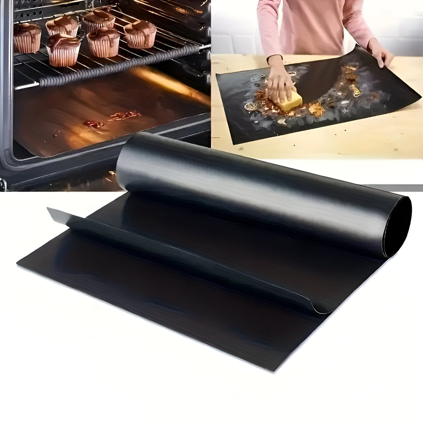 Ofenschutz | Antihaft, Wiederverwendbare Backofen-Einlagen-Becker Boutique