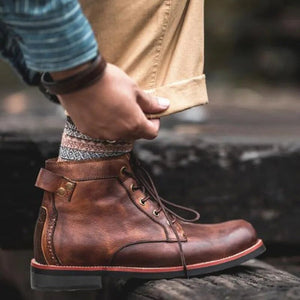 Olly | Langlebige braune Lederschuhe zum Schnüren-Becker Boutique