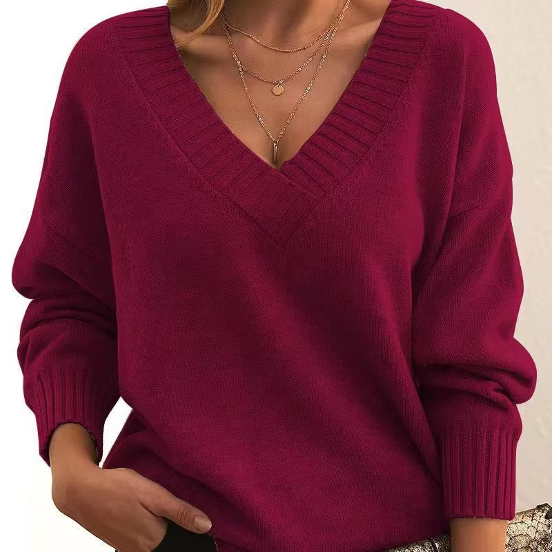 Tammy | Pullover Damen - Leicht mit V-Ausschnitt
